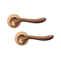 Ручки на розеті MVM Z-1311 (T3-E9) MACC матова бронза